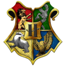 Brasão das 4 casas de Hogwarts
